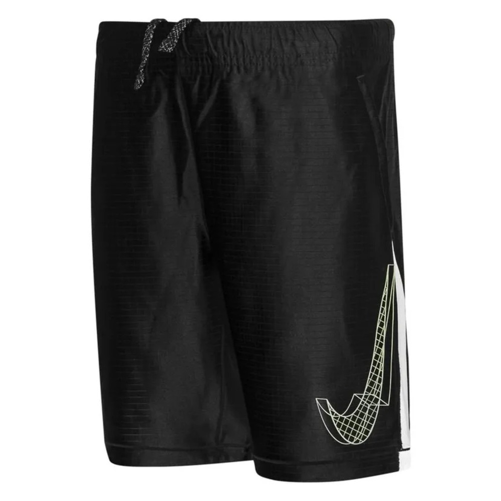 NWOT! Youth Boys NIKE Dri-Fit Graphic Shorts Black/White Size Small